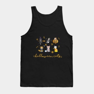 Halloween Cats Tank Top